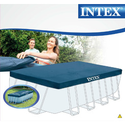 Тент-чехол INTEX 28037 для каркасных бассейнов 400х200 см