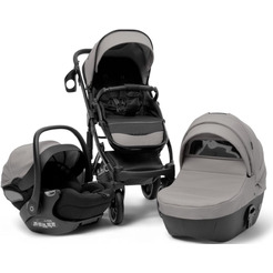 Детская универсальная коляска Bubago Pellegrino 3 в 1 BG 163-2 (серый)