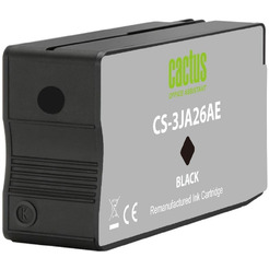 Картридж струйный Cactus CS-3JA26AE 963 черный пигментный (23мл) для HP OfficeJet 9010/9012/9013/9014/9015/9016/9019/9020/9025