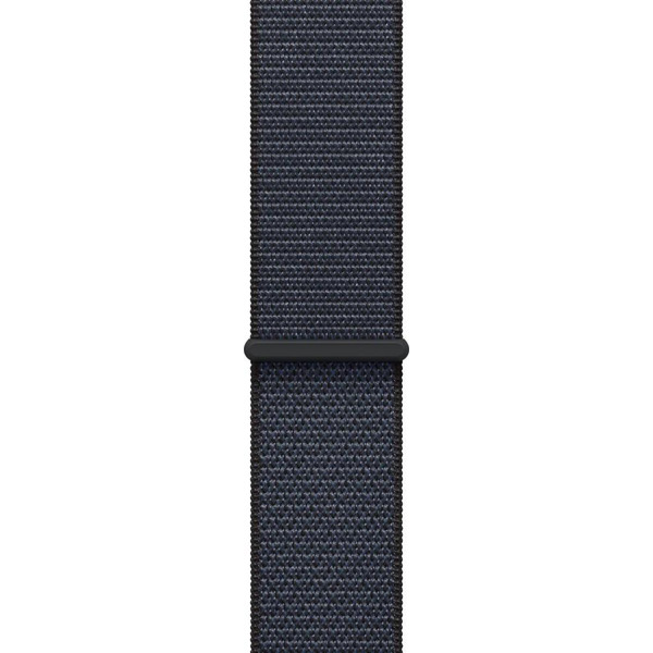 Смарт-часы Apple Watch S10 46mm A2999 (MWWR3ZP/A) Jet Black Aluminium Case with Ink Sport Loop (нейлоновый ремешок)