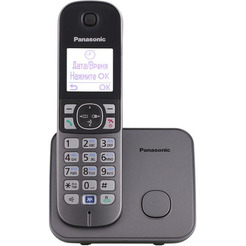 Телефон стандарта dect PANASONIC KX-TG6811RUM