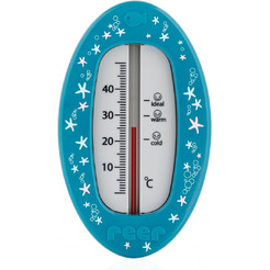 Термометр для ванны REER овальный безртутный и без BPA, синий