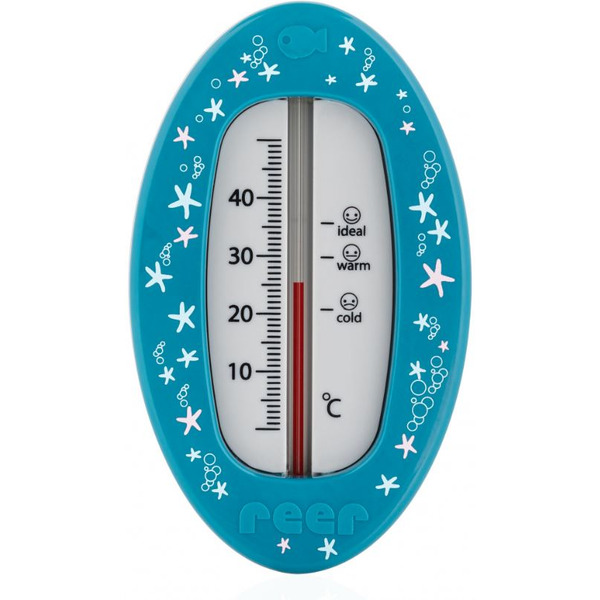 Термометр для ванны REER овальный безртутный и без BPA, синий