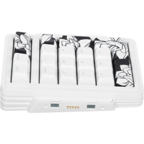 Клавиатура Дарк Проджект KD87A+Numpad (белый)