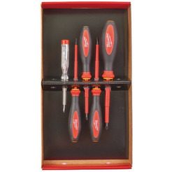 Набор отверток изолированных MILWAUKEE SL/PZ 4932464066