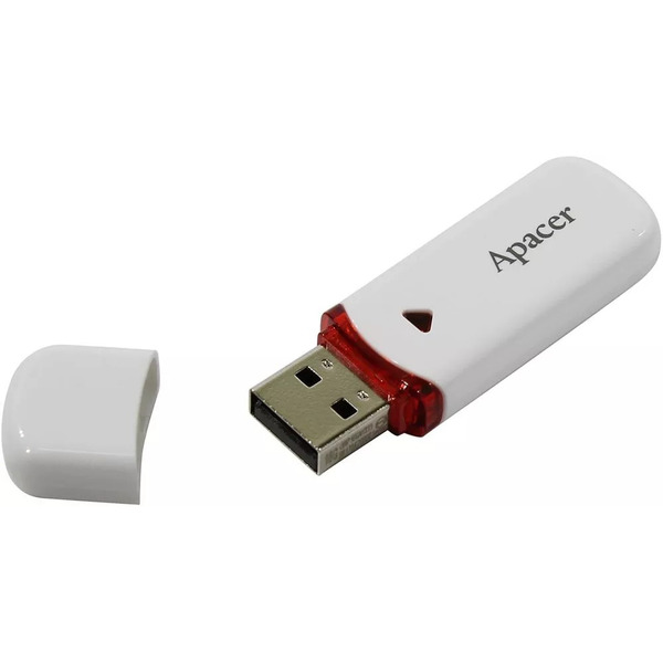 USB Flash Apacer AH333 White 64GB (AP64GAH333W-1)