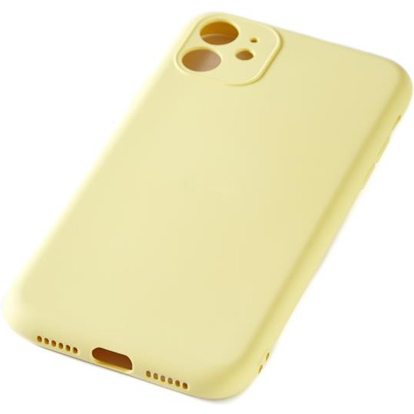 Бампер Bingo Liquid TPU для APPLE iPhone 11 Желтый