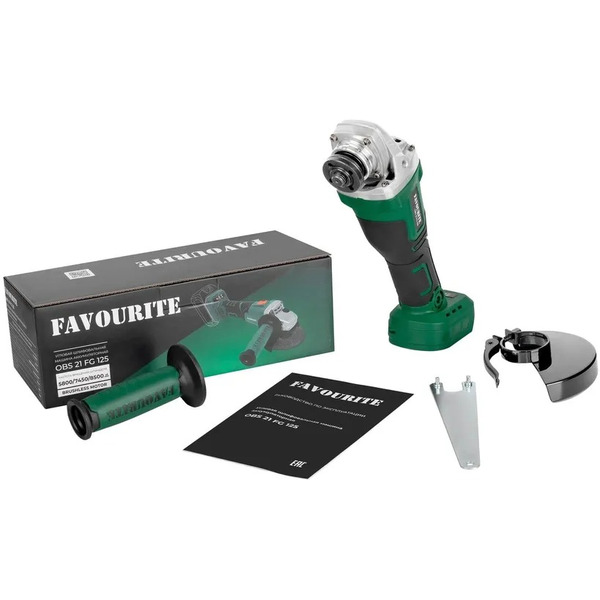 Угловая шлифмашина Favourite OBS 21 FG 125 (без АКБ и ЗУ)
