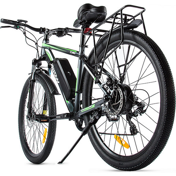 Велогибрид Eltreco XT 850 (серый/зеленый)