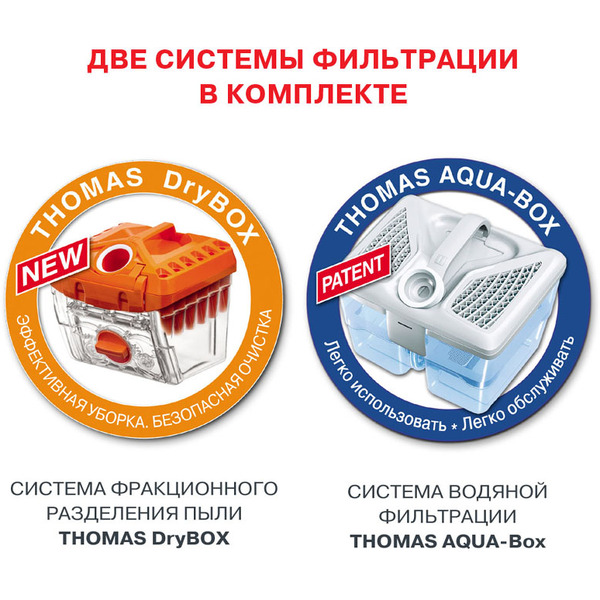 Пылесос Thomas DryBox Amfibia Pet 788598