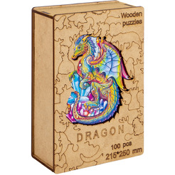 Сувенирный пазл MASTER WOOD Дракон SWPD
