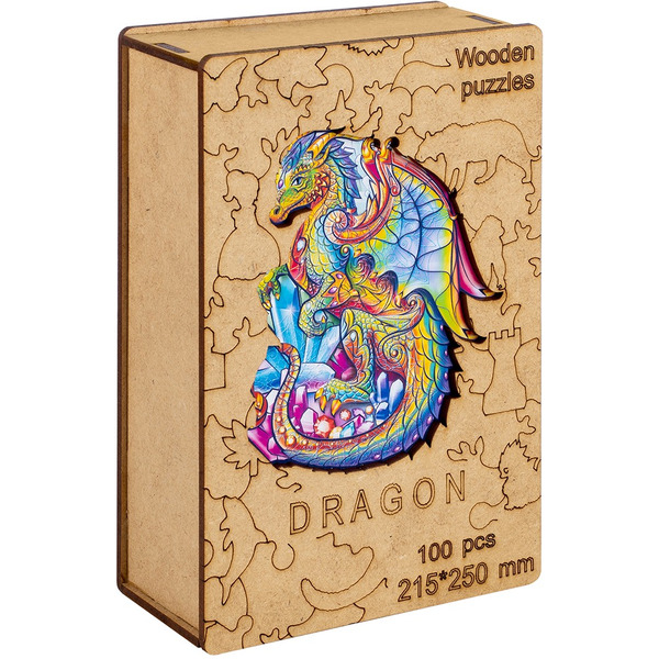 Сувенирный пазл MASTER WOOD Дракон SWPD