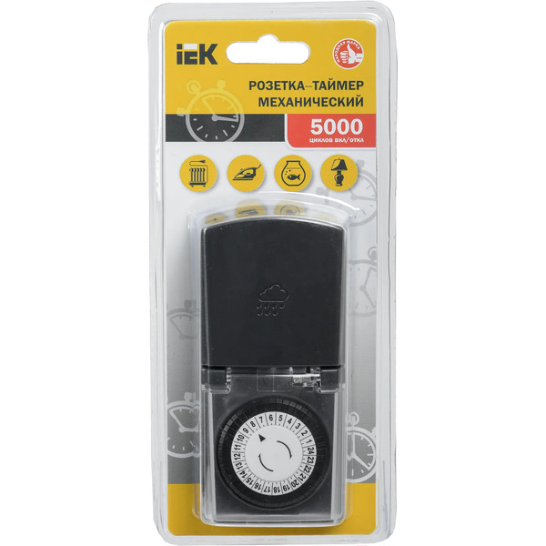 Розеточный таймер IEK ERT-20-1-16-S-30-0-44-K01
