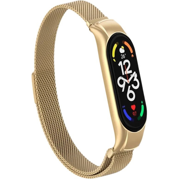 Ремешок Bingo Magnetic для XIAOMI Mi Band 7 (золотистый)