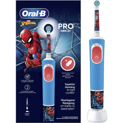 Электрическая зубная щетка Oral-B BRAUN Vitality Pro Kids Spiderman (D103.413.2K)