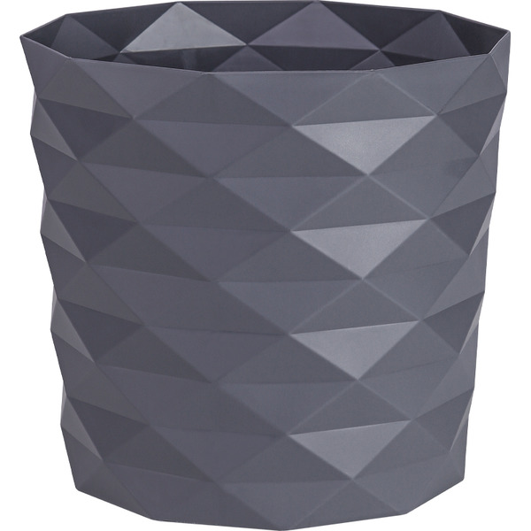 Кашпо La Decoro Диамант КШ-4636 (антрацит)