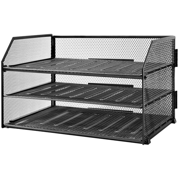 Лоток для бумаг Deli PB115 (черный)