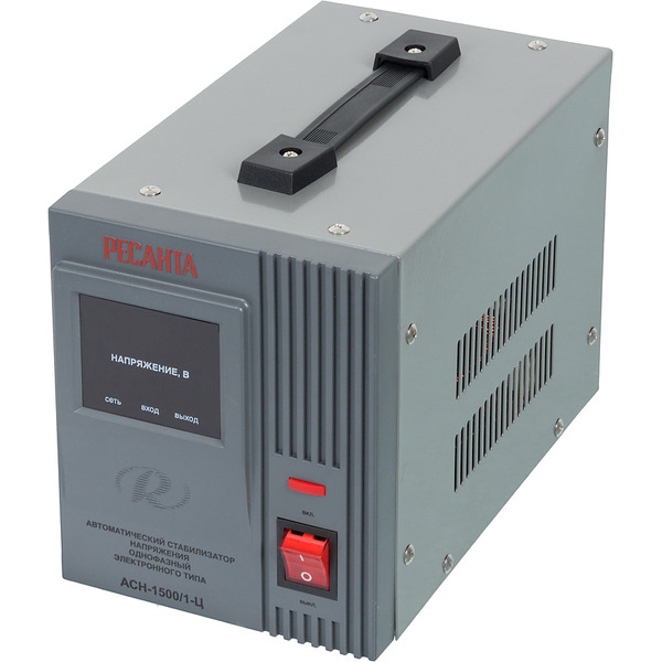 Стаблизатор напряжения Ресанта АСН-1500/1-Ц (63/6/3)