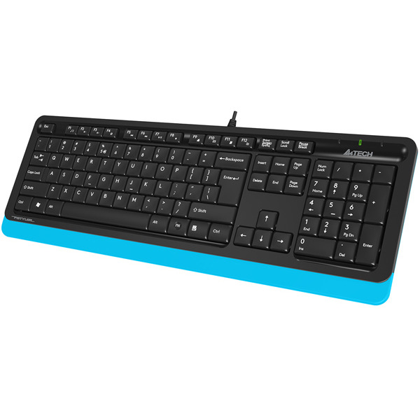 Клавиатура A4Tech Fstyler FK10 (черный/синий)