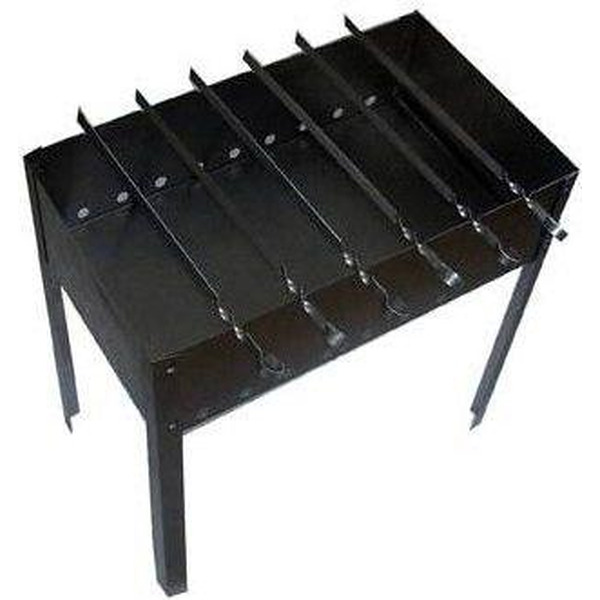 Мангал КОМПЛЕКТ-АГРО Эконом с шампурами 080506