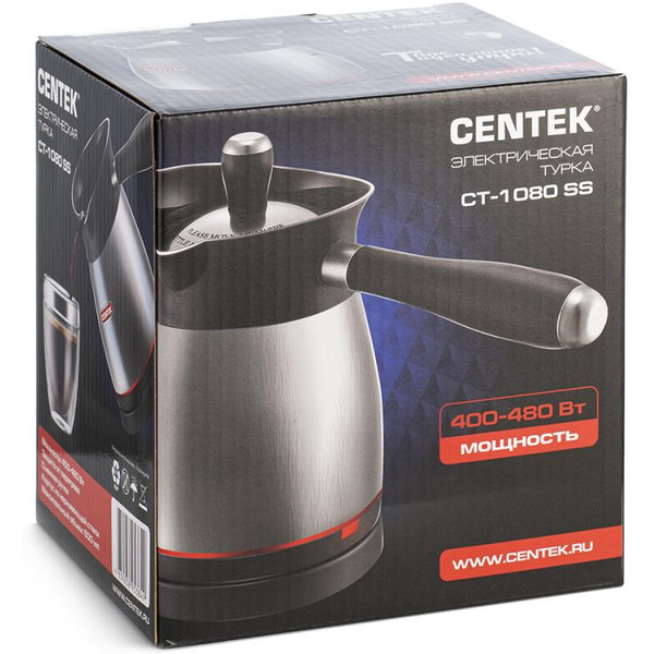 Электрическая турка CENTEK CT-1080 SS