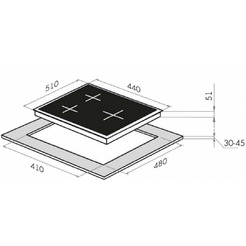 Варочная панель HOMSair HGS433GS