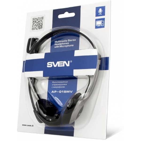 Наушники с микрофоном SVEN AP-015MV