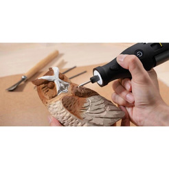 Беспроводная шлифовальная машинка-гравер HOTO Professional Rotary Tool Kit 12V (серый)