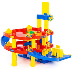 Игровой набор Полесье Паркинг 3-уровневый с автомобилями 37893