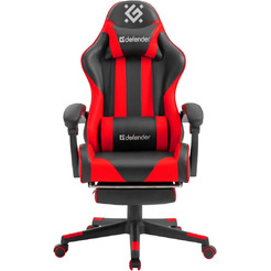 Игровое кресло Defender Rock (Черный/Красный), 64346