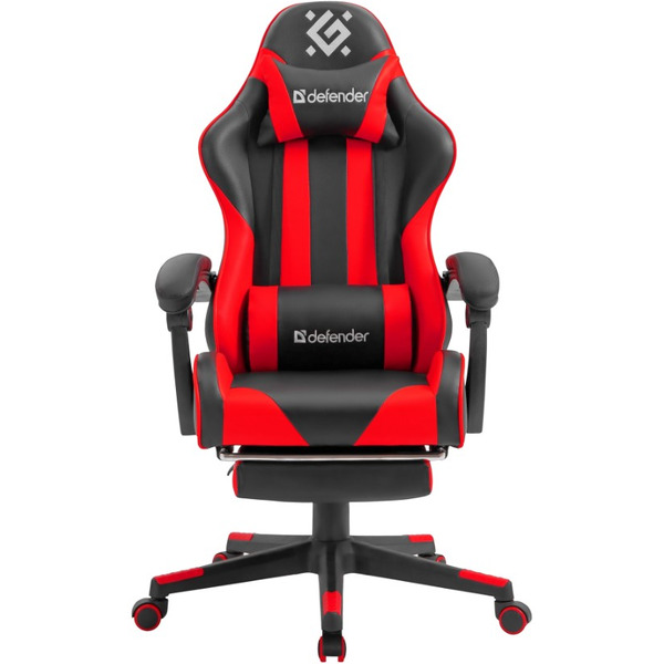 Игровое кресло Defender Rock (Черный/Красный), 64346