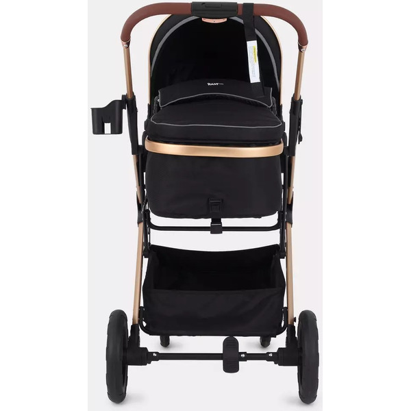 Детская универсальная коляска Rant Basic Pulsar Gold 2 в 1 RA160 (черный)