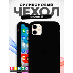 Бампер Bingo Silicone Case для APPLE iPhone 11 Темно-серый