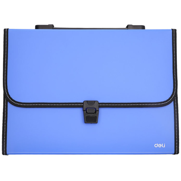 Папка-портфель Deli 5559 (синий)