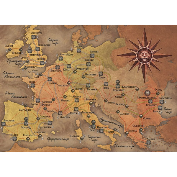 Настольная игра Hobby World Ярость Дракулы. Третья редакци