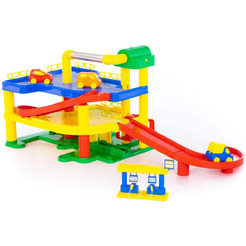 Гараж Полесье №1 с автомобилями 37824  (в коробке)