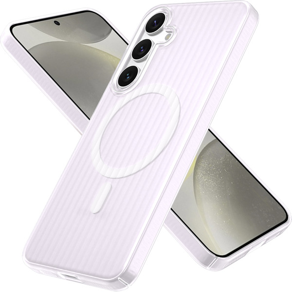 Задняя накладка CASE Translucent Strip Samsung Galaxy S24 Plus, белый