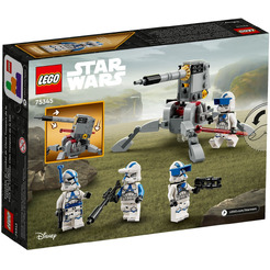 Конструктор LEGO Star Wars 75345 Боевой набор клонов 501-го легиона