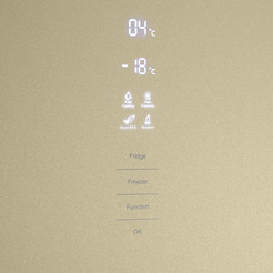 Холодильник MAUNFELD MFF200NFBG