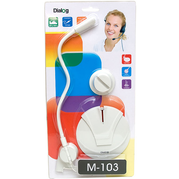 Микрофон Dialog M-103W
