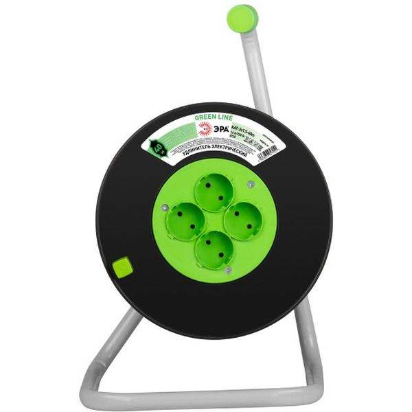 Удлинитель силовой Эра GREEN LINE KAT-2x1.5-50m