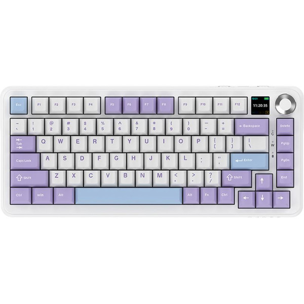 Клавиатура AJAZZ AK820 MAX PLUS Murad Switch (фиолетовый/белый/синий)