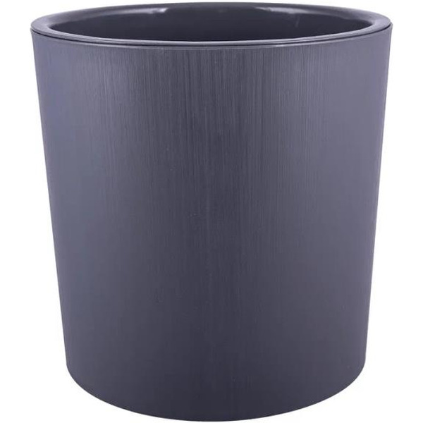 Горшок для цветов с дренажной вставкой Полимербыт Genius 2,5л 4376405