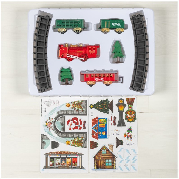 Железная дорога игрушечная Labalu Рождественское путешествие 268 (9270644)