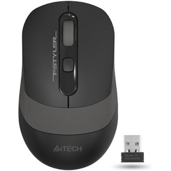 Мышь A4Tech Fstyler FG10 (черный/серый)