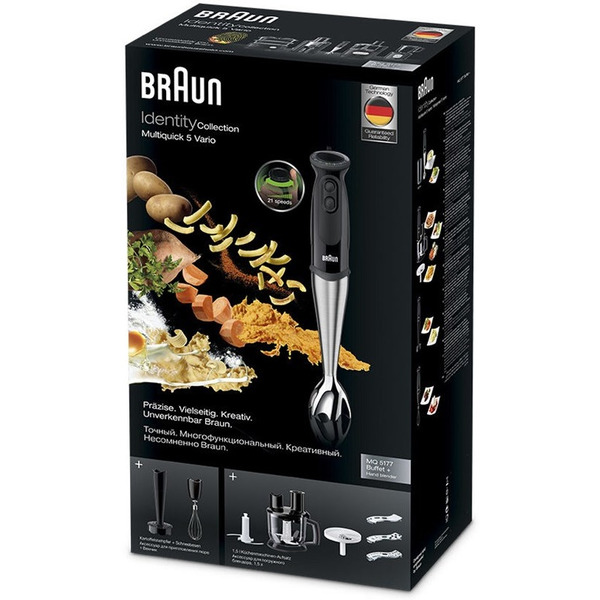 Блендер погружной BRAUN MQ5177 (черный)