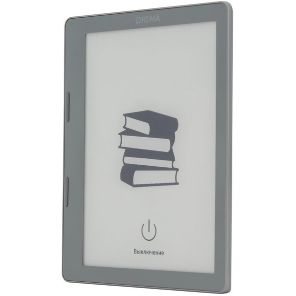 Электронная книга Digma E2 светло-серый