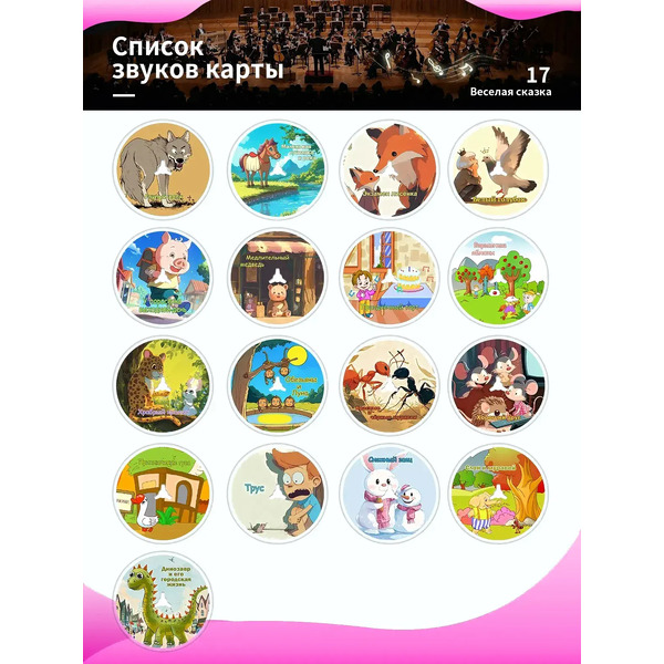 Музыкальная игрушка Biidi Фонограф G80 (розовый)