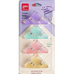 Зажимы для бумаг Deli QJ8530