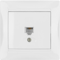 Розетка телефонная TDM Лама SQ1815-0015